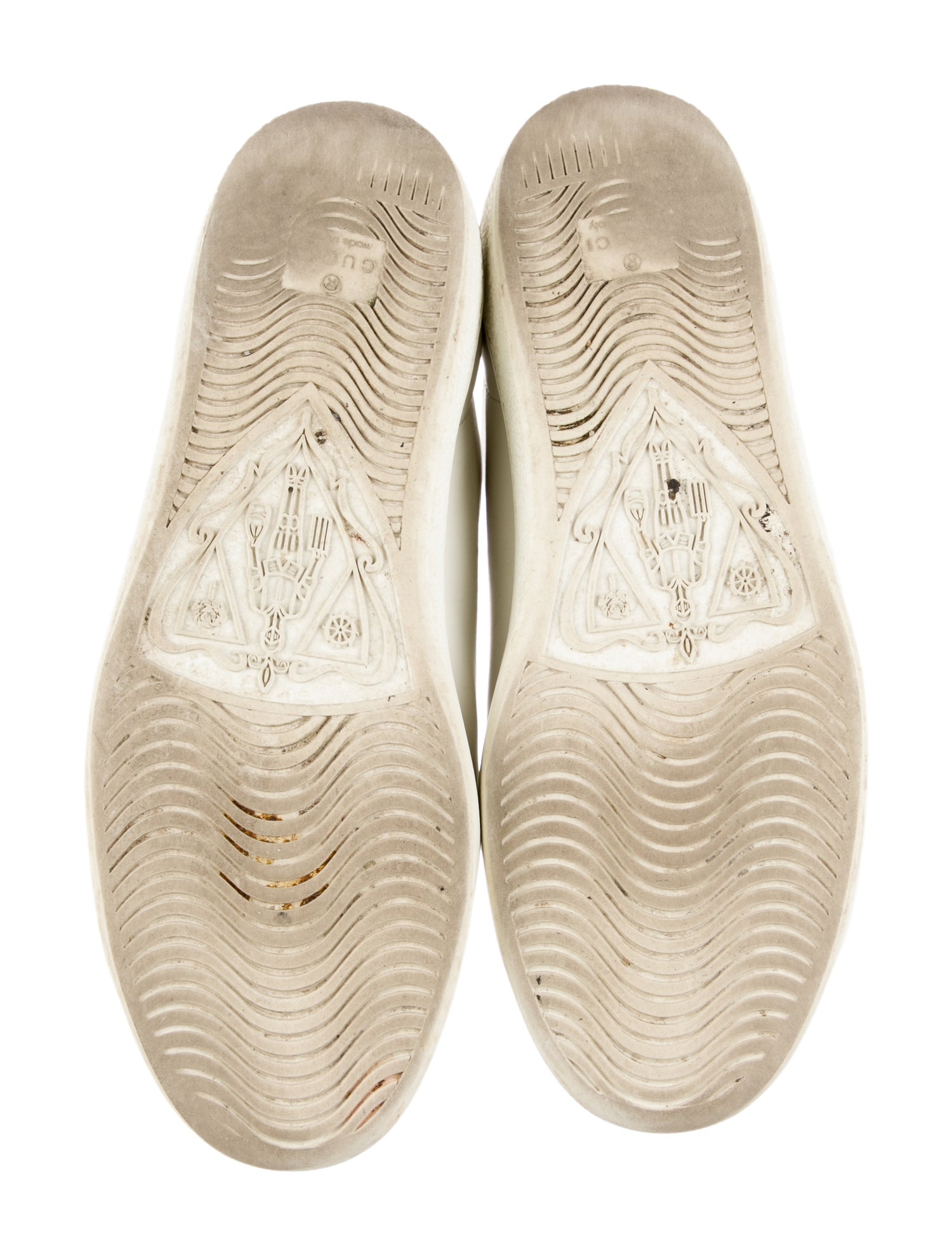 Gucci Interlocking G Logo Leather Sneakers